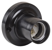 Изображение товара IEK Пкб27-04-К21 Патрон потолочный карболитовый, Е27, черный Изображение товара IEK Пкб27-04-К21 Патрон потолочный карболитовый, Е27, черный