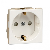 Изображение товара Systeme Electric Розетка В45 СУ с ЗК для каб. кан. бел. RAL9010