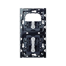 Изображение товара Simon 100 Кит 2 поста механизм 3 переключателя (проходные) + суппорт