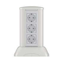 Изображение товара DKC Миниколонна алюминиевая 0,25 м, цвет светло-серебристый металлик