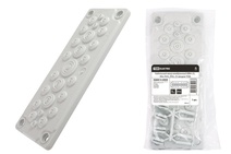 Изображение товара КВМ-25, ТЭП — мембранный кабельный ввод IP65, 25 вводов