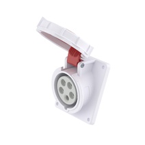 Изображение товара DKC Розетка панельная с наклоном PAS IP67 32A 3P+E+N 400В