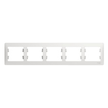 Изображение товара Systeme Electric Glossa Бел Рамка 5-ая, горизонтальная