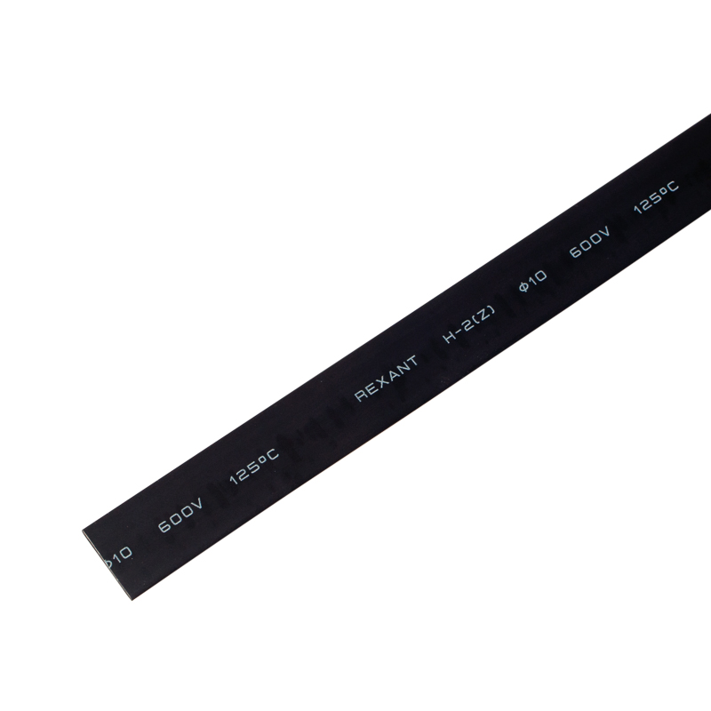 Изображение товара REXANT 9.0 / 4.5 мм 1м термоусадка черная.