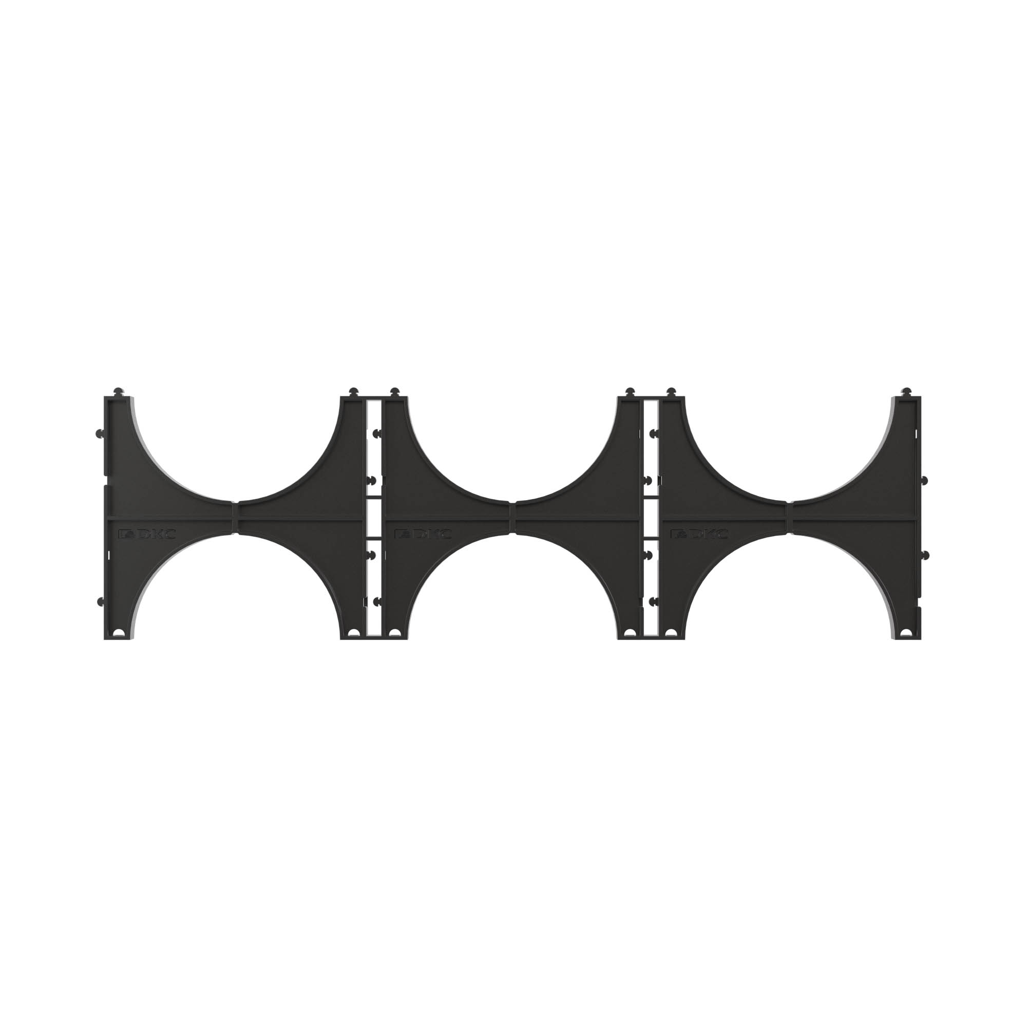 Изображение товара DKC Держатель расстояния (кластер) для двустенных труб, д.110мм, тройной