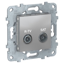 Изображение товара Schneider Electric Unica New Алюминий Розетка R-TV/SAT, оконечная