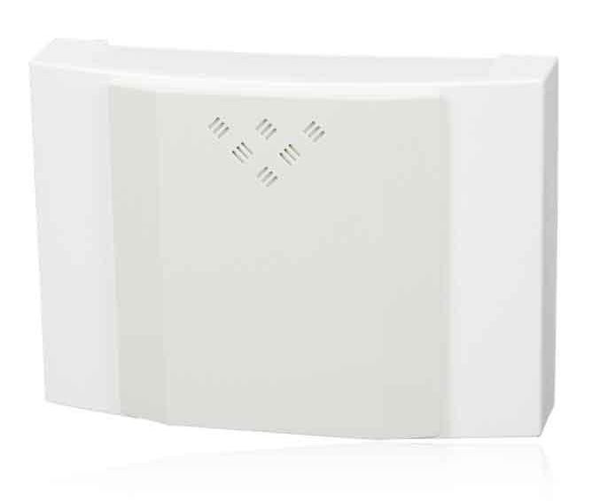 Изображение товара Zamel Звонок "ТРЁХТОНАЛЬНЫЙ" ("Аэропорт"), проводной, электронный, 3ААх1,5В + 8...220В, серый+белый, 83 дБ