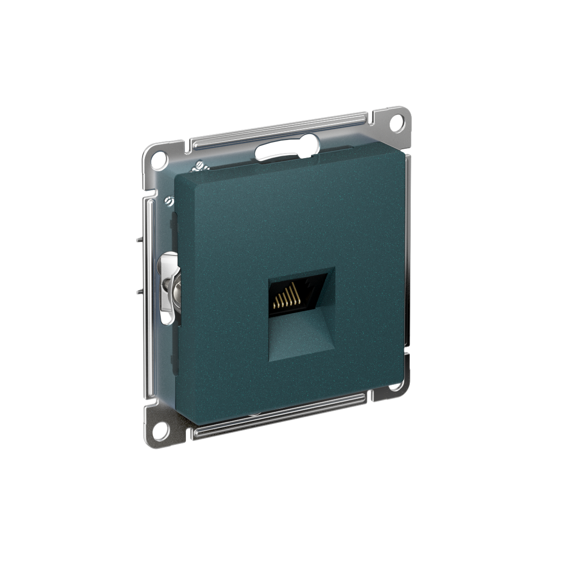 Изображение товара AtlasDesign Изумруд: механизм RJ45 для розетки, IKEA-совмещённый