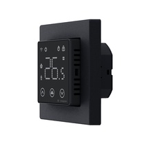 Изображение товара Терморегулятор Ridan Clever с Wi-Fi, с комбинацией датчиков, черный, 16А