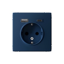 Изображение товара Systeme Electric ArtGallery Аквамарин Розетка 16А с 2 USB A+C, 5В/2,4А/3,0А, 2х5В/1,5А, механизм Изображение товара Systeme Electric ArtGallery Аквамарин Розетка 16А с 2 USB A+C, 5В/2,4А/3,0А, 2х5В/1,5А, механизм