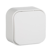 Изображение товара Legrand Quteo Белый Выключатель 1-клавишный 10А.