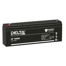 Изображение товара Delta DT 12022 — 12V 2.2Ah VRLA батарея для слаботочных систем