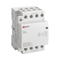 Изображение товара EKF Proxima КМ 25А 2NO+2NC (3 модуля) — модульный контактор