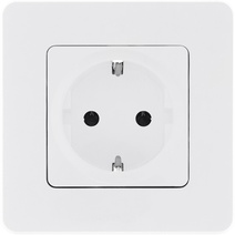 Изображение товара Legrand/Daccord INSPIRIA Белый Розетка 2К+З - немецкий стандарт - 16 А - 250 В.