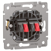 Изображение товара Legrand PRO 21 Мех Аудиорозетка 2-ая, без накладки для Galea Life.