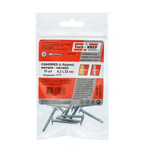 Изображение товара Tech-Krep Саморез ШСММ св. 4,2х32 (10 шт) - пакет 102401