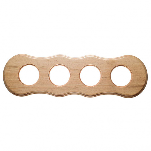 Изображение товара BIRONI Шедель Бук Натурэль. Рамка 4-ая Форма восьмерка (скрытый монтаж)