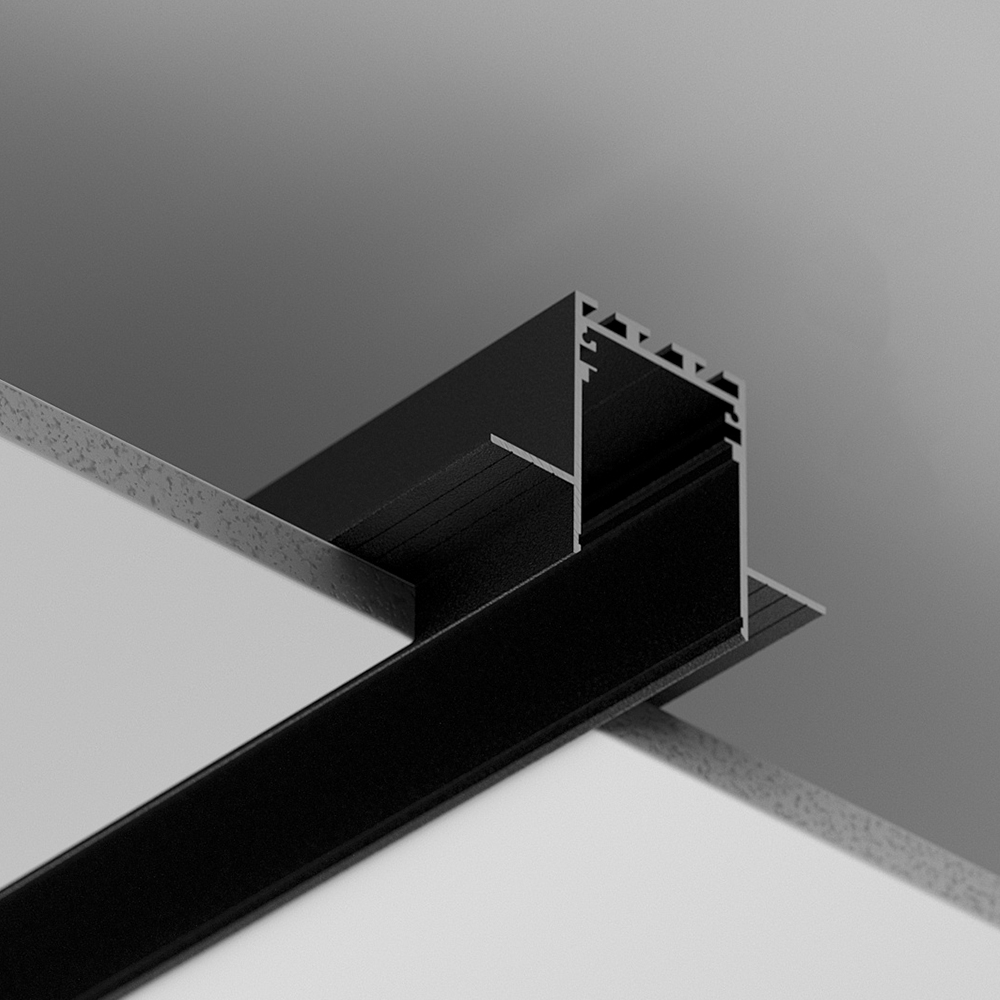 Изображение товара Briaton Трек MAGNITECH-TRACK-IN-3000 BLACK (встраиваемый) ЧЕРНЫЙ (24V Металл, 3 года)