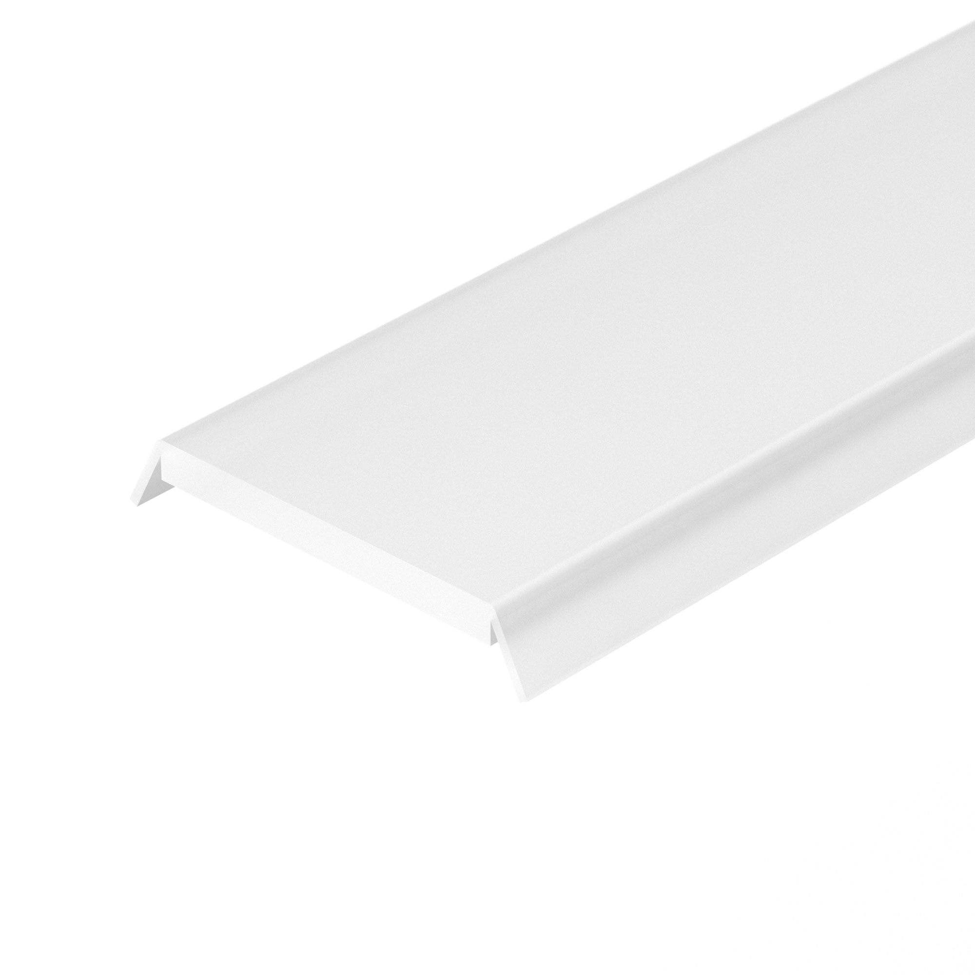 Изображение товара Arlight Экран матовый для профиля PLS-LOCK (Пластик) Длина 2 Ширина 0,025 Высота 0,004