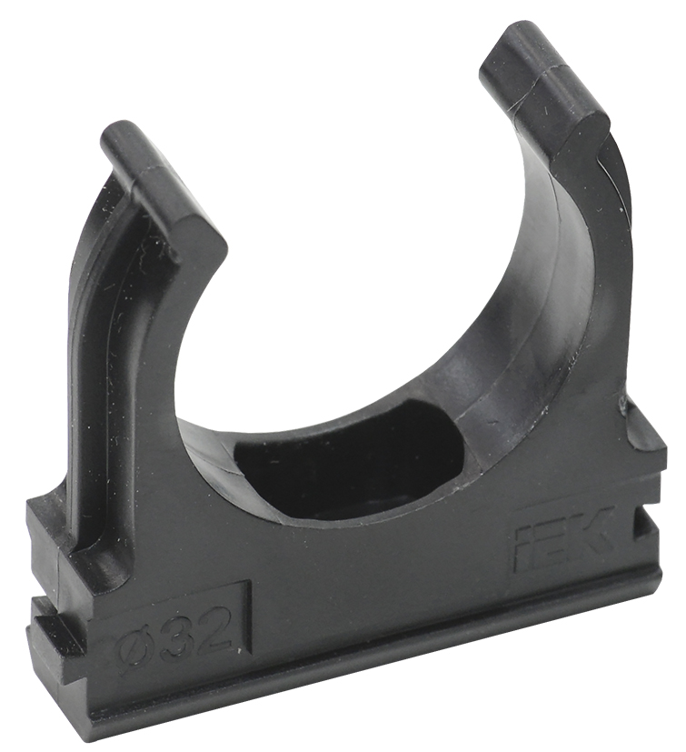 Изображение товара IEK ELASTA Держатель с защёлкой CF32 черный