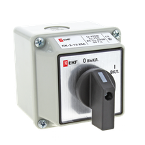 Изображение товара EKF PROxima Переключатель кулачковый ПК-3-13 16А 3P "ВКЛ-ВЫКЛ" IP54. Изображение товара EKF PROxima Переключатель кулачковый ПК-3-13 16А 3P "ВКЛ-ВЫКЛ" IP54.