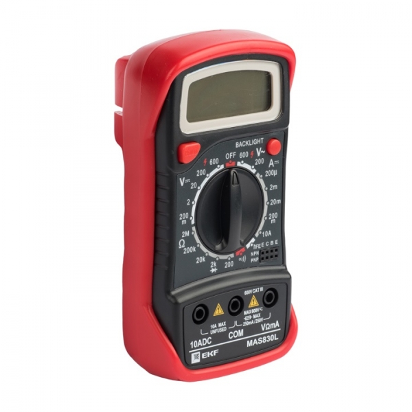 Изображение товара EKF Expert Мультиметр цифровой MAS830L.