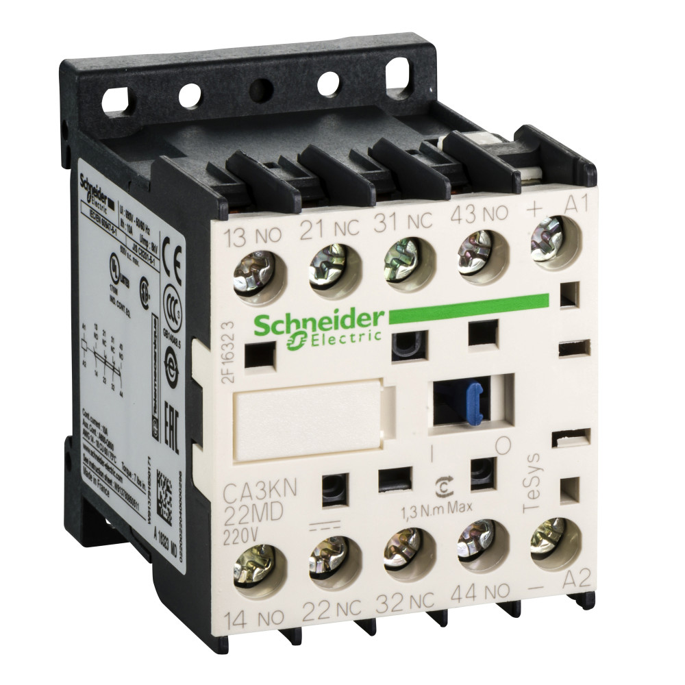 Изображение товара Schneider Electric Auxiliary contactors Промежуточное реле 2НО+2НЗ, цепь управления 220В DC