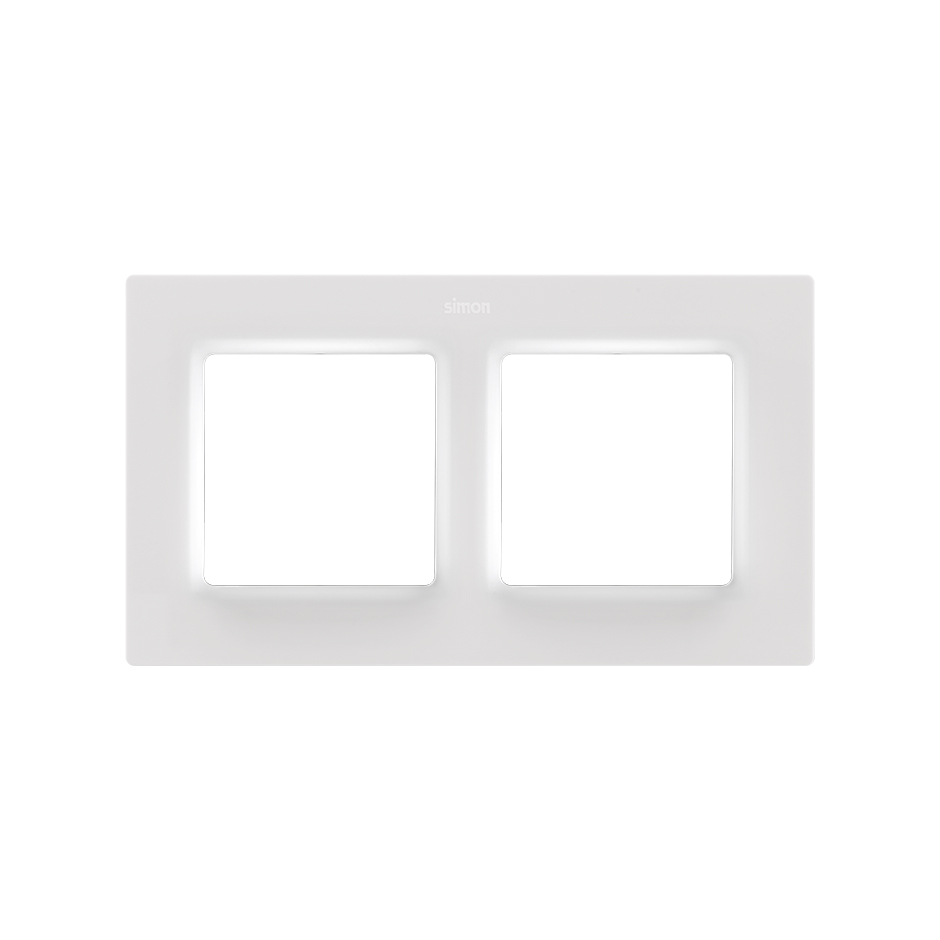 Изображение товара Simon S82 Concept Матовый белый, Рамка на 2 поста