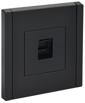 Изображение товара IEK FORTE&PIANO Черный Розетка комп. RJ45 кат.5E FP132
