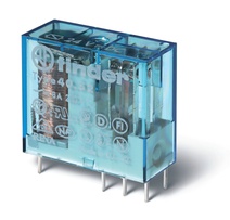 Изображение товара Finder Миниатюрное универсальное электромеханическое реле; монтаж на печатную плату или в розетку; выводы с шагом 5мм; 2CO 8A; контакты AgNi; катушка Изображение товара Finder Миниатюрное универсальное электромеханическое реле; монтаж на печатную плату или в розетку; выводы с шагом 5мм; 2CO 8A; контакты AgNi; катушка