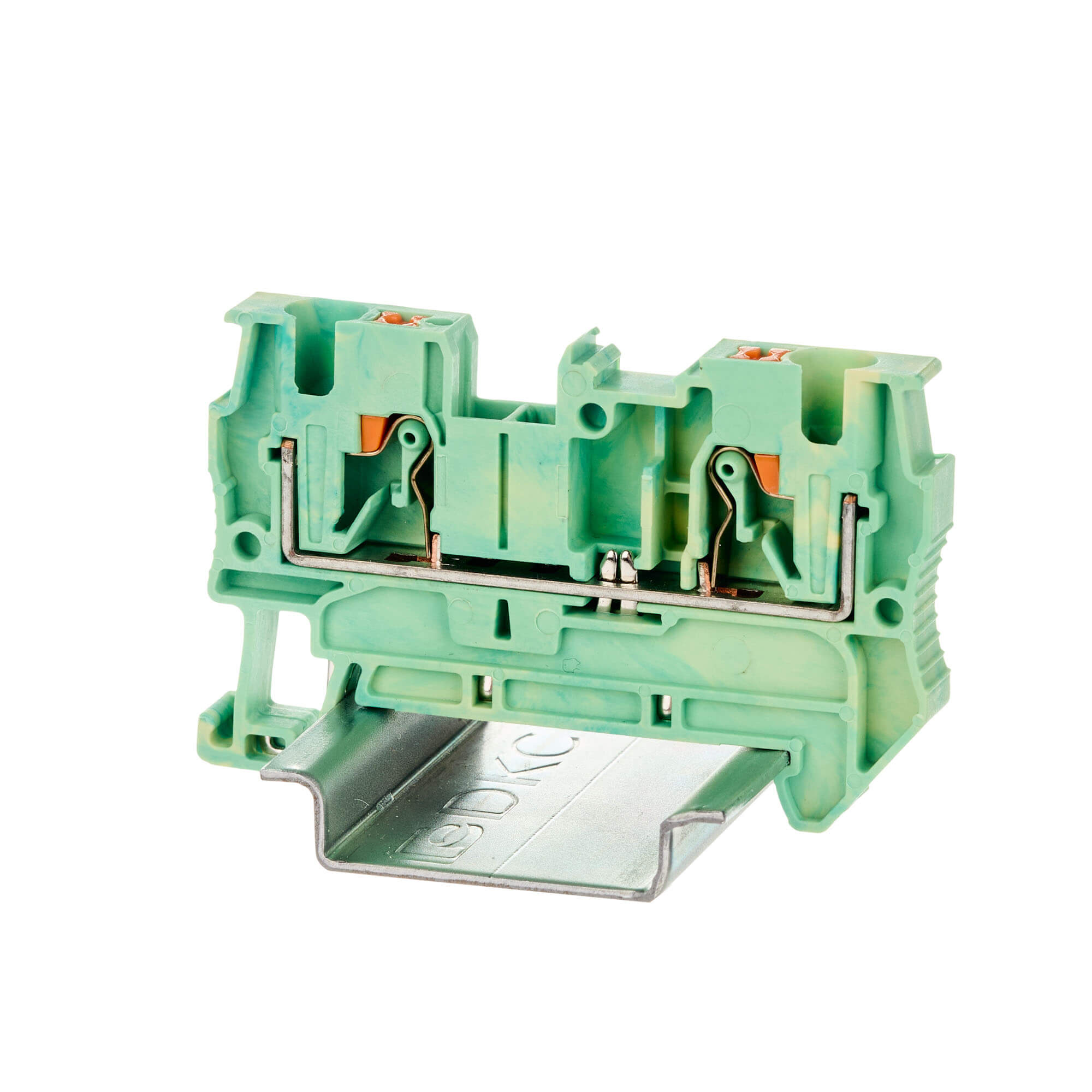 Изображение товара DKC Nuputuk Клемма заземления, зажим push-in, 2 точки подключения, 4 кв.мм