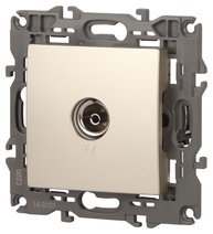 Изображение товара ЭРА Розетка Elegance 14-3101-04 TV одиночная IP20 шампань