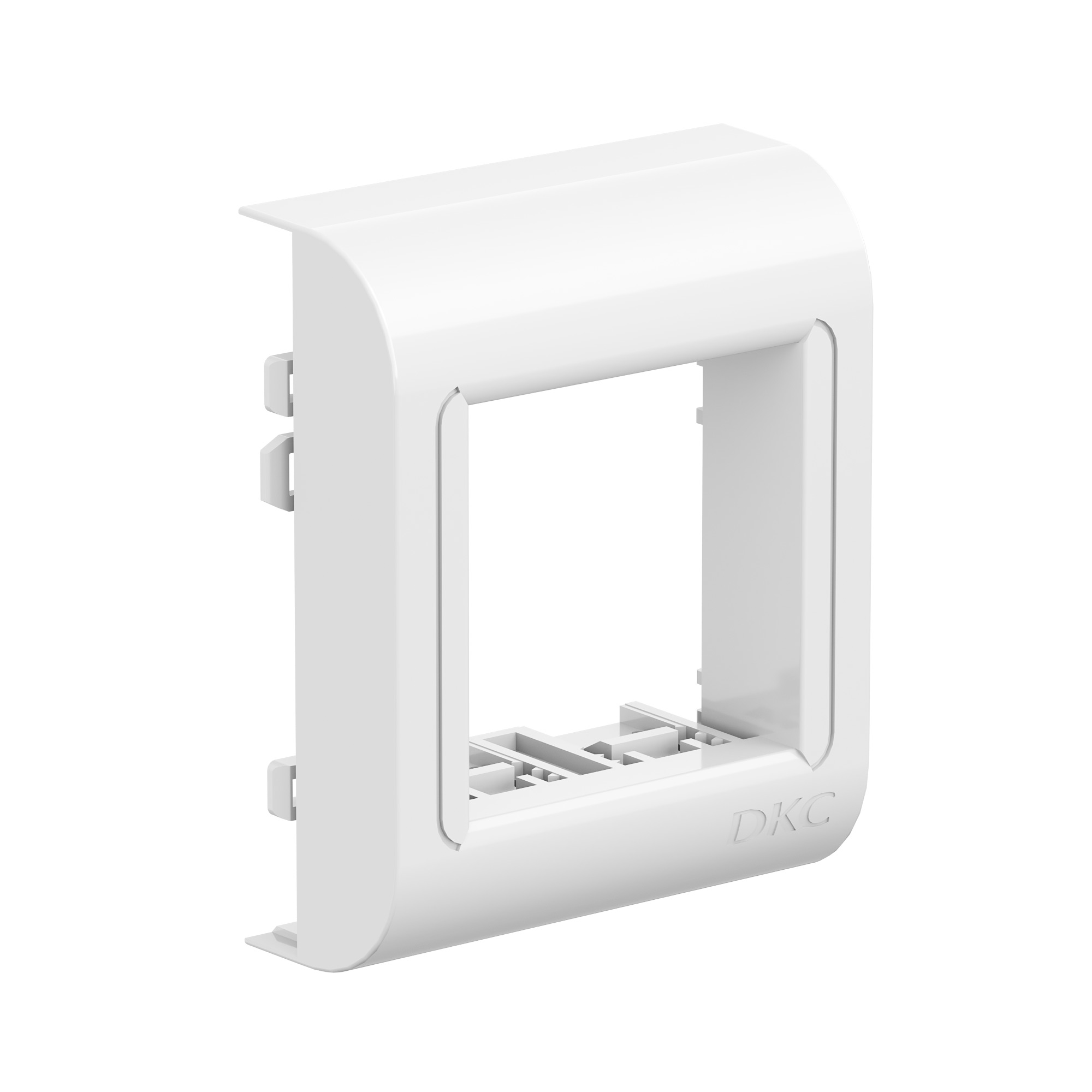 Изображение товара DKC Brava PDA-BN 80 рамка-суппорт 2 модуля, белый