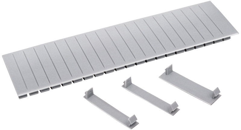 Изображение товара IEK Заглушка 12 модулей серая