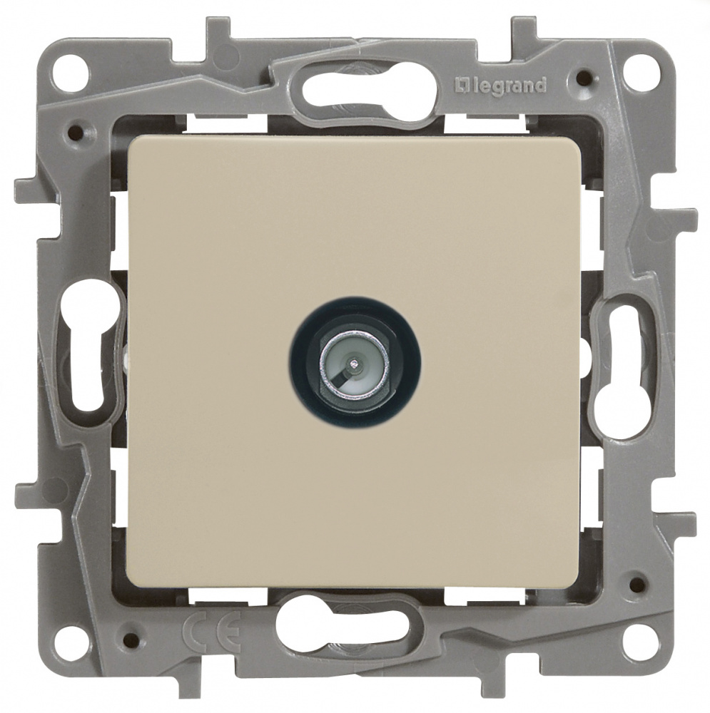 Изображение товара Legrand Etika Слоновая кость Розетка TV Звезда.