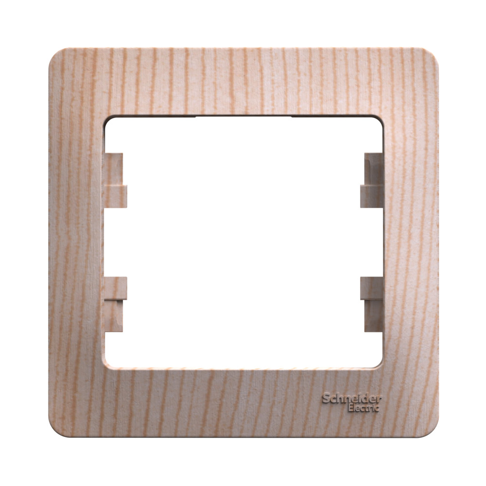 Изображение товара Glossa сосна: одинарная рамка для электроустановочных изделий