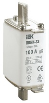 Изображение товара Плавкая вставка IEK ППНИ-33 100А Изображение товара Плавкая вставка IEK ППНИ-33 100А