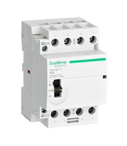 Изображение товара Systeme Electric City9 SET Модульный контактор 4P 4НО 63A, Ручное управление, AC 400В-230В