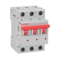 Изображение товара DKC Авт. выкл. модульный YON MD63 3P 6А D 6kA