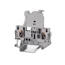 Изображение товара DKC Nuputuk Клемма для предохранителя, зажим push-in, 2 точки подключения, 4 кв.мм, серая