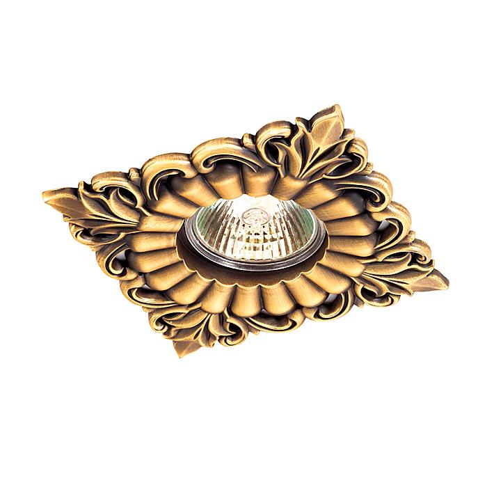 Изображение товара Novotech 369835 NT14 186 бронза Встраиваемый светильник IP20 GX5.3 50W 12V FLOWER