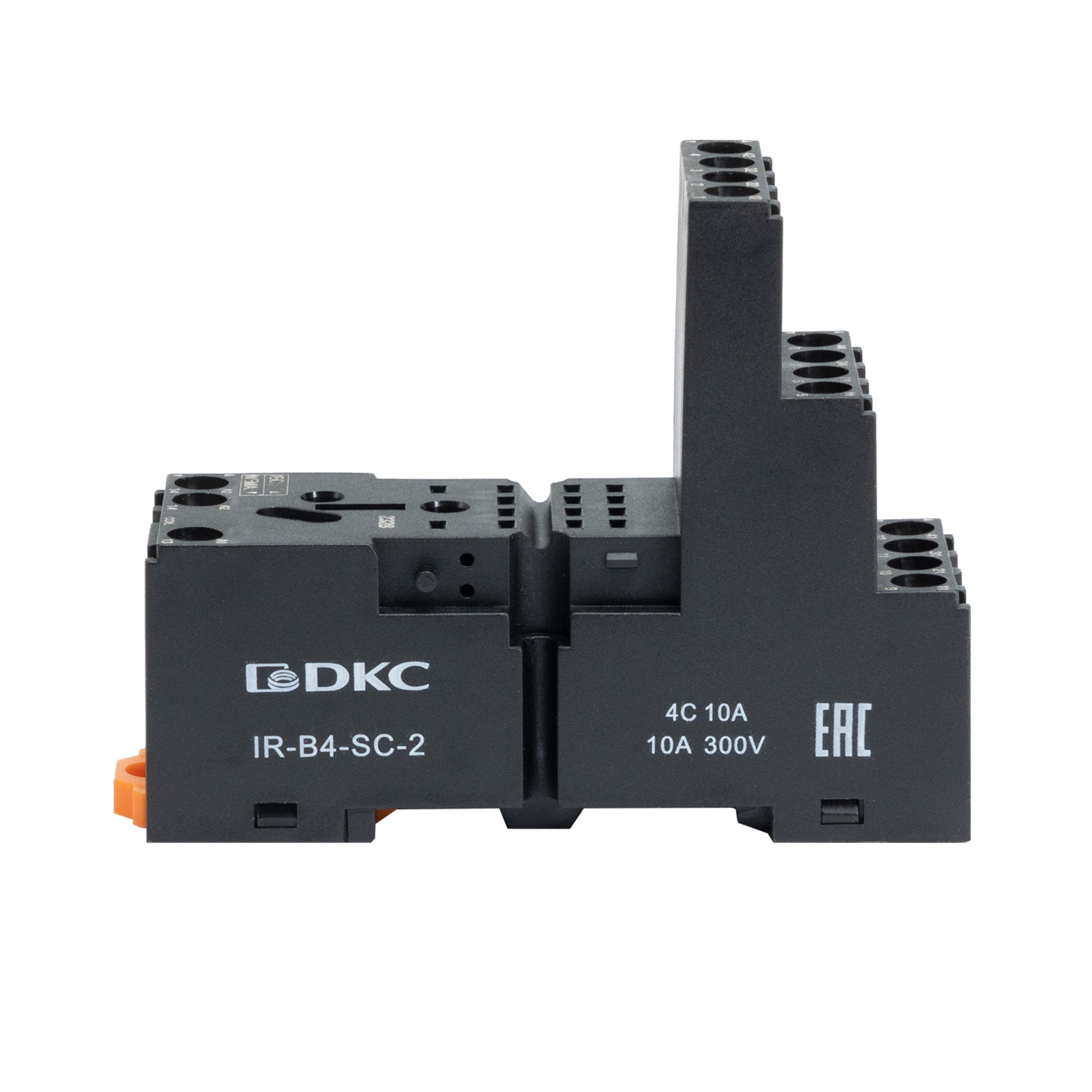 Изображение товара DKC Колодка 3-х уровневая с винтовыми клеммами для реле на 4 группы