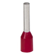 Изображение товара DKC Наконечник-гильза с изолированным фланцем для жилы сечением 1кв.мм, длина контактной части 8мм, красный (НШВИ 1-08) Изображение товара DKC Наконечник-гильза с изолированным фланцем для жилы сечением 1кв.мм, длина контактной части 8мм, красный (НШВИ 1-08)