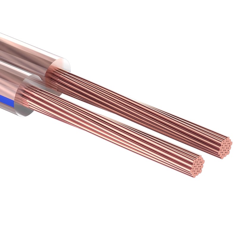 Изображение товара Rexant BLUELINE 2x2, 5 прозрачный - акустический кабель 100 м