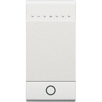 Изображение товара BT LL Бел Клавиша Лампа, размер 1 модуль. Изображение товара BT LL Бел Клавиша Лампа, размер 1 модуль.