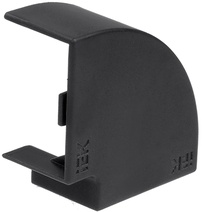 Изображение товара IEK ELECOR Поворот 90град КМП 25х16 черный (4шт/компл)