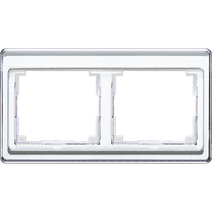 Изображение товара JUNG SL 500 Белая Рамка 2-ая горизонтальная