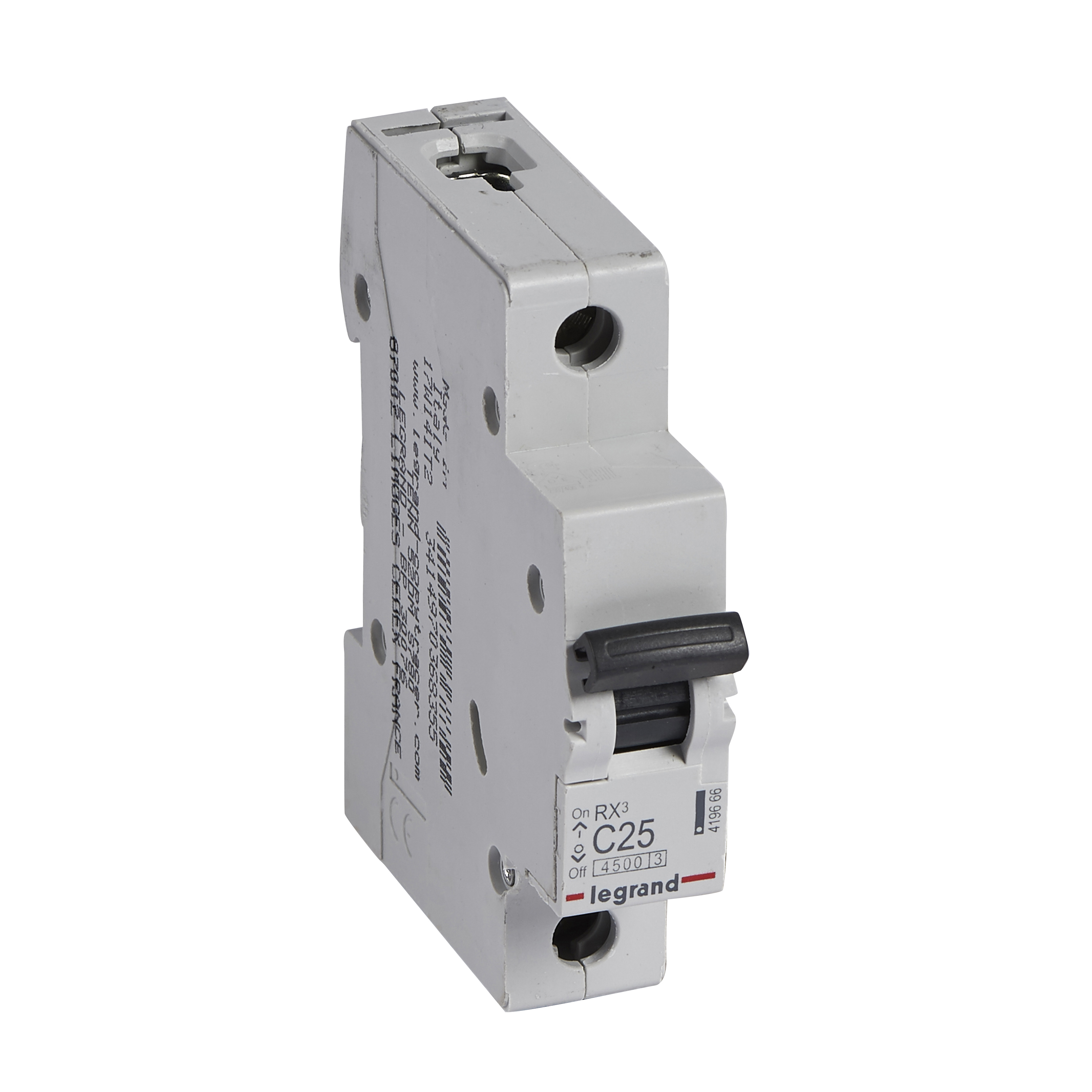 Изображение товара Legrand RX3 автомат 1P 25A C 4,5kA