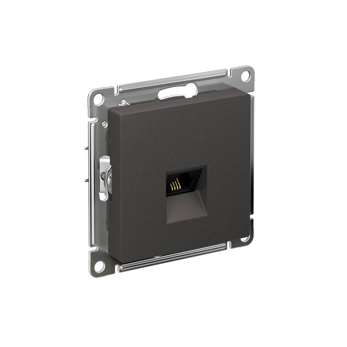 Изображение товара Systeme Electric AtlasDesign Базальт Розетка телефонная RJ11, механизм