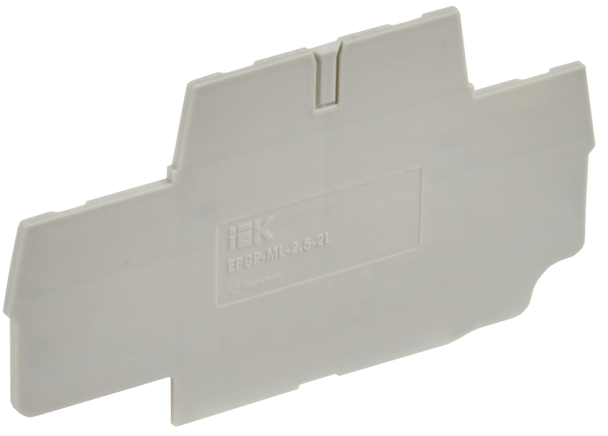 Изображение товара IEK Заглушка для CP-ML 2 ур. 2,5мм2 серая